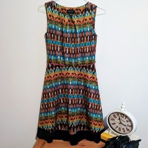 AB Studio Multicolor Dress Size Small EUC